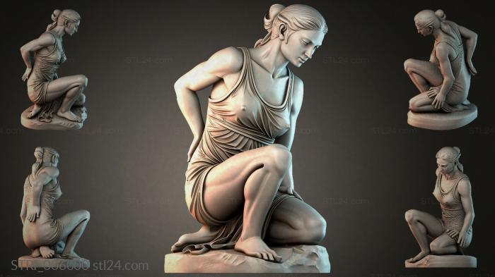 Статуэтки разные (STRI_006000) 3D модель для ЧПУ станка