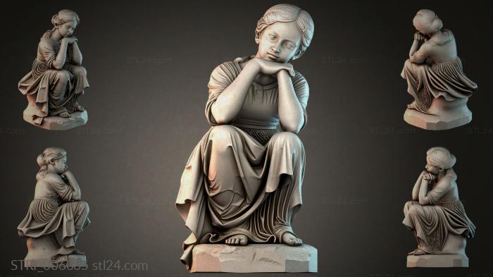 Статуэтки разные (STRI_006005) 3D модель для ЧПУ станка