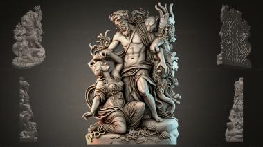 Various figurines STRI_006130 3d model