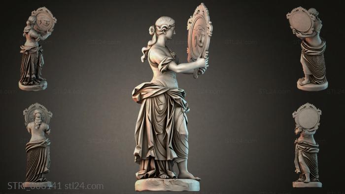 Статуэтки разные (STRI_006141) 3D модель для ЧПУ станка
