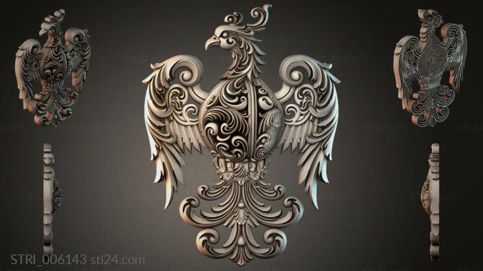 Статуэтки разные (STRI_006143) 3D модель для ЧПУ станка