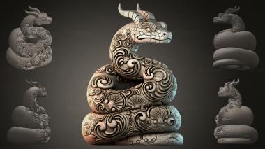 Various figurines STRI_006319 3d model