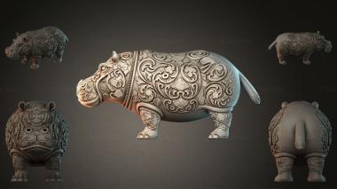 Various figurines STRI_006320 3d model