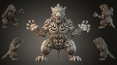 Various figurines STRI_006333 3d model