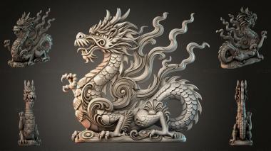 Various figurines STRI_006334 3d model