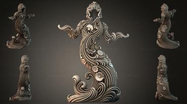 Various figurines STRI_006344 3d model