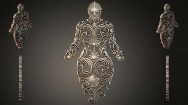 Various figurines STRI_006364 3d model