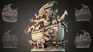 Various figurines STRI_006563 3d model