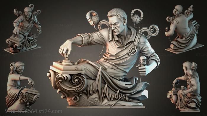 Various figurines (STRI_006564) 3D models for cnc