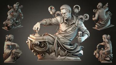 Various figurines STRI_006564 3d model
