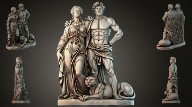 Various figurines STRI_006572 3d model