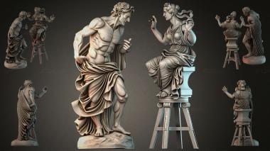 Various figurines STRI_006625 3d model