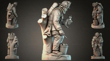 Various figurines STRI_006626 3d model