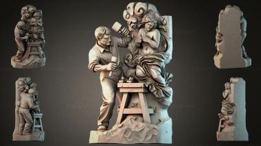 Various figurines STRI_006661 3d model