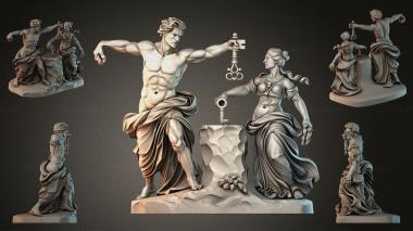 Various figurines STRI_006735 3d model