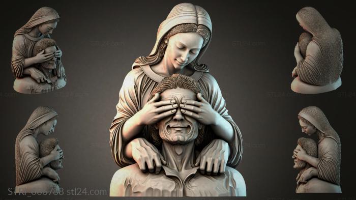 Various figurines (STRI_006788) 3D models for cnc