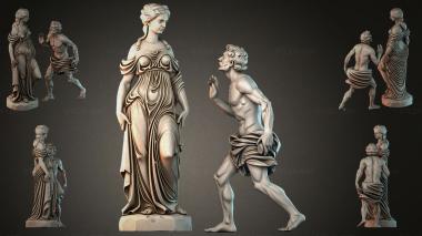 Various figurines STRI_006793 3d model