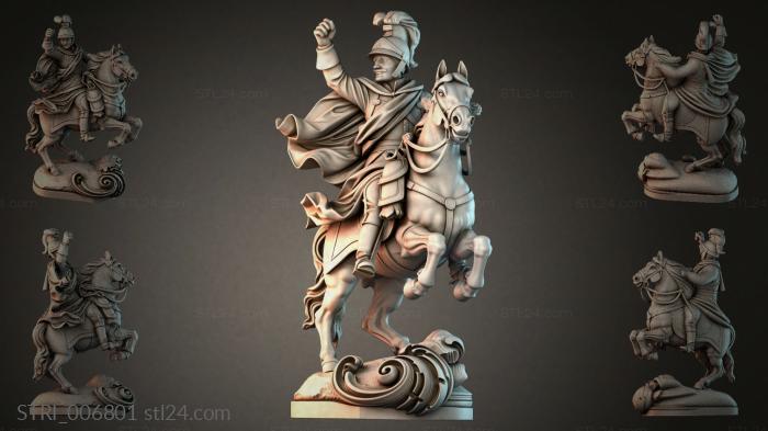 Статуэтки разные (STRI_006801) 3D модель для ЧПУ станка