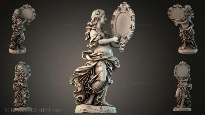 Статуэтки разные (STRI_006803) 3D модель для ЧПУ станка