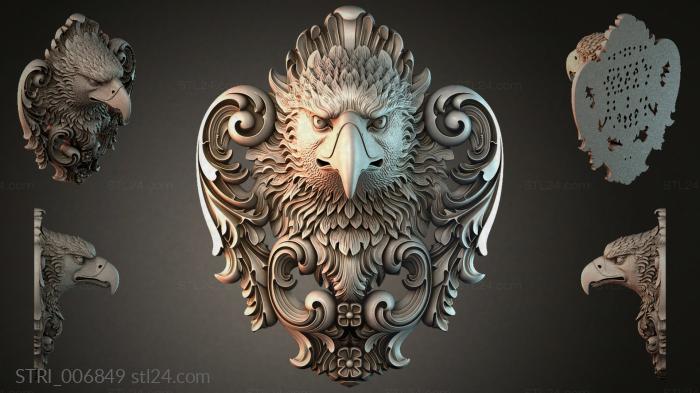 Статуэтки разные (STRI_006849) 3D модель для ЧПУ станка