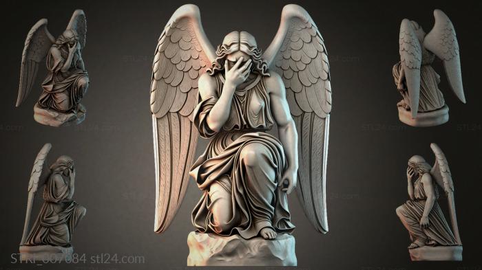 Статуэтки разные (STRI_007084) 3D модель для ЧПУ станка