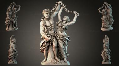 Various figurines STRI_008009 3d model