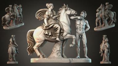 Various figurines STRI_008018 3d model