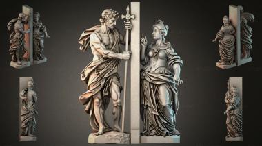 Various figurines STRI_008021 3d model