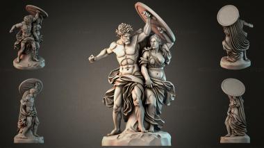 Various figurines STRI_008045 3d model