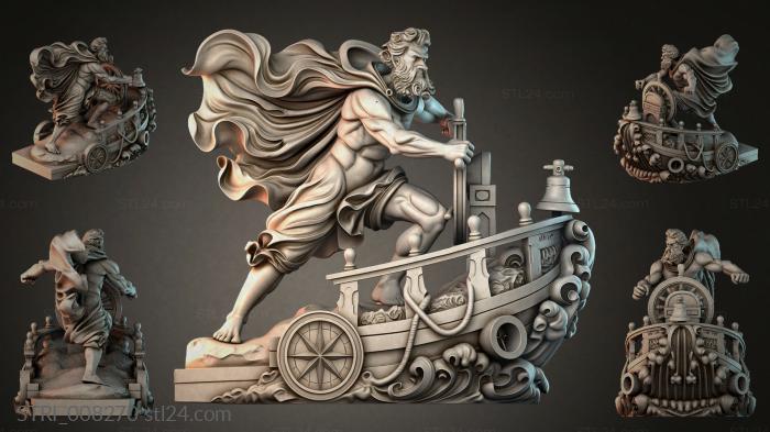 Статуэтки разные (STRI_008270) 3D модель для ЧПУ станка