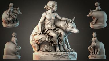 Various figurines STRI_008538 3d model