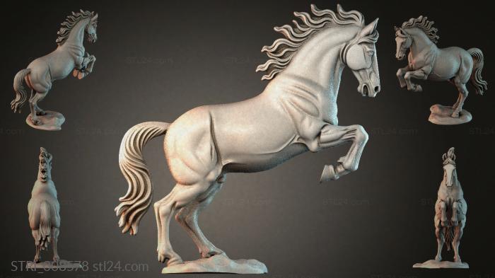 Статуэтки разные (STRI_008578) 3D модель для ЧПУ станка