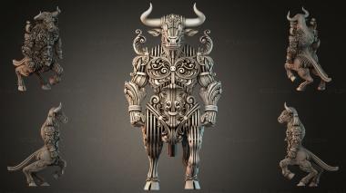 Various figurines STRI_008613 3d model