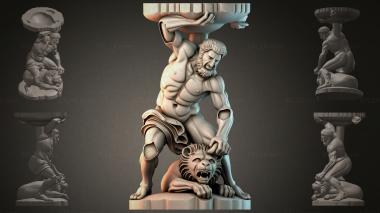 Various figurines STRI_008656 3d model