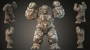 Various figurines STRI_008657 3d model