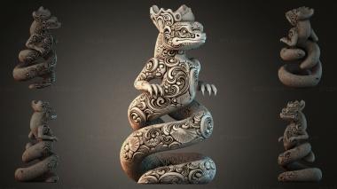 Various figurines STRI_008672 3d model