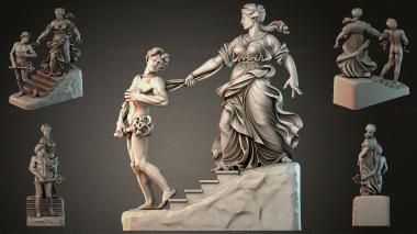 Various figurines STRI_008679 3d model