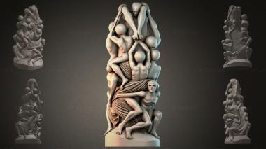 Various figurines STRI_008689 3d model