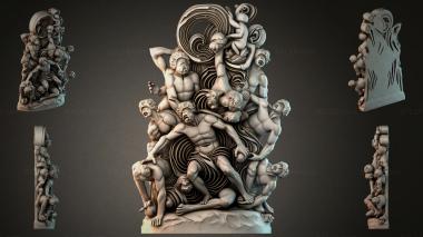 Various figurines STRI_008697 3d model