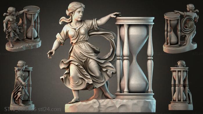 Статуэтки разные (STRI_008866) 3D модель для ЧПУ станка