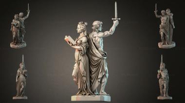 Various figurines STRI_009209 3d model