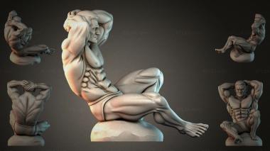 Various figurines STRI_009220 3d model