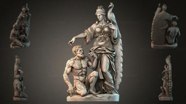 Various figurines STRI_009228 3d model
