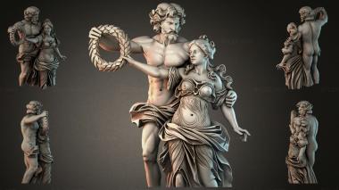 Various figurines STRI_009253 3d model
