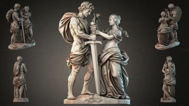 Various figurines STRI_009258 3d model