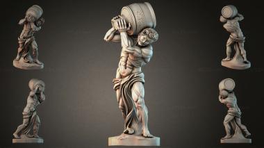 Various figurines STRI_009282 3d model