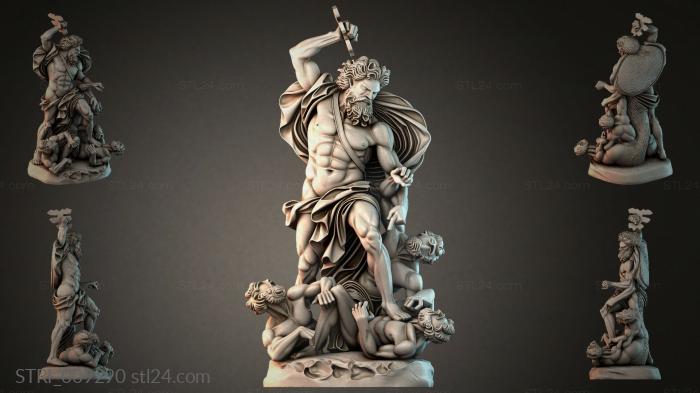 Various figurines (STRI_009290) 3D models for cnc