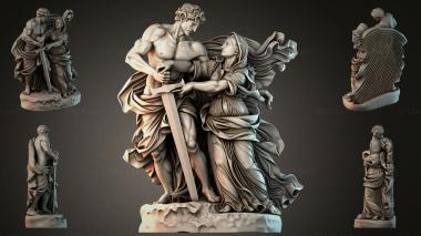 Various figurines STRI_009301 3d model