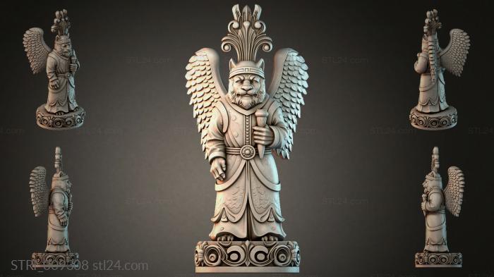Various figurines (STRI_009308) 3D models for cnc