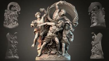 Various figurines STRI_009320 3d model